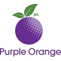JFA Purple Orange logo - Similar company to Two Way Street