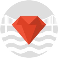 RubyFloripa logo - Similar company to Python Floripa