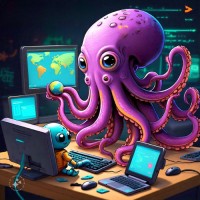 Octopi Coding & Robotics Club logo - Similar company to Stemlab Coding & Robotics Academy