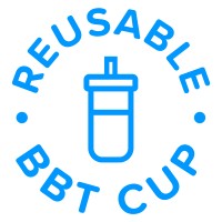 Reusable Bubble Tea Cup logo - Similar company to Daan Go Cake Lab