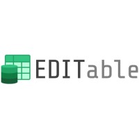 EDITable logo - Similar company to Valq