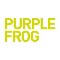 Purple Frog logo - Similar company to Redzebra