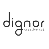 Dignor | Creative Cat logo - Similar company to Wubbie Studio