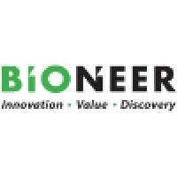 Bioneer logo - Similar company to Acebiome