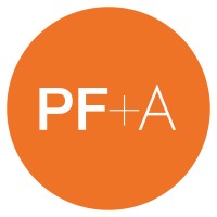 PF+A logo - Similar company to Dlm Architects Ltd