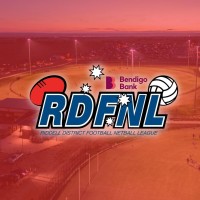 Riddell District Football Netball League logo - Similar company to Mornington Peninsula Junior Football League
