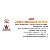 Jain Stainless & Metals logo - Similar company to Autodesk Advanced Manufacturing Solutions