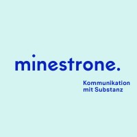 minestrone Texte logo - Similar company to Inyourface