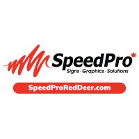 SpeedPro Signs Red Deer logo - Similar company to Tfn Architectural Signage, Inc.
