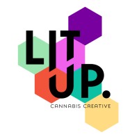Lit Up Cannabis Creative logo - Similar company to Brand Matters Inc.