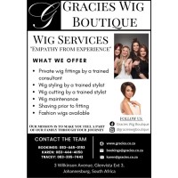 Gracies Wig Boutique logo - Similar company to Profusion Hair