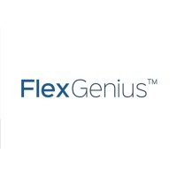 FlexGenius logo - Similar company to Dewico || Designed With Code