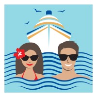 Eat Sleep Cruise Media LLC logo - Similar company to Cruise Planners - Willie & Vanessa Ellis