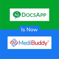 DocsApp is now MediBuddy logo - Similar company to Stupidapp