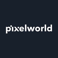 Pixelworld logo - Similar company to Pixelplus.Ae