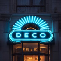 Deco Psychedelic Sociey logo - Similar company to New Solutions Network