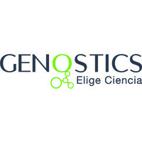 Genostics - Elige Ciencia logo - email format related to Genostics