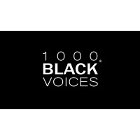 1000 Black Voices logo - Similar company to Mane Hook-Up