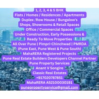 3 BHK 4 BHK New Simplex and Duplex Apartments For Sale in Pune & Pimpri Chinchwad Without Brokerage logo - Similar company to Bni - Pimpri Chinchwad