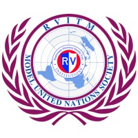 Model United Nations Society RVITM logo - Similar company to Codexplorers Club Rvitm