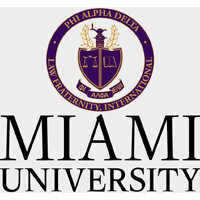 Phi Alpha Delta Pre-Law Fraternity | Miami University logo - Similar company to Triumphant Warrior