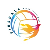 Fireball Beach Volleyball logo - Similar company to Deep Dish Beach