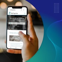 BioFingertips logo - Similar company to Crazy Might Work