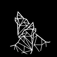 Wailing Wolves logo - Similar company to Duckosaurus Games