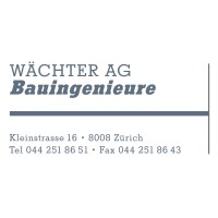 Wächter AG Bauingenieure logo - Similar company to Bodenseeforum Konstanz