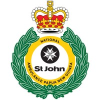 National St John Ambulance Service Papua New Guinea logo - Similar company to St John Ambulance Alberta