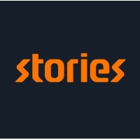 Stories logo - Similar company to Boibumbá | Excelência Em Identidade Visual E Design Editorial.