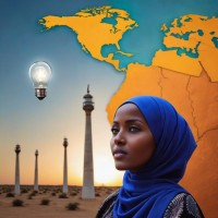 Somali women in energy logo - Similar company to National Energy Corporation Of Somalia - Necsom