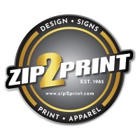 Zip2print Graphic Design & Apparel logo - Similar company to Succeeding Small