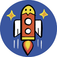 Rocket Bird Books logo - Similar company to Dungeon Studio