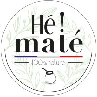 Hé!maté logo - Similar company to Natz | Modern Fruit Beers ☀️