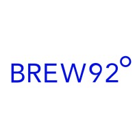 Brew92° logo - Similar company to Caffeine Lab Coffee Roasters محمصة كافيين لاب ®️