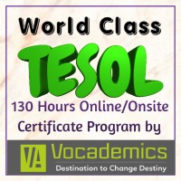 VOCADEMICS - The TESOL Certification Provider from India! logo - Similar company to Ahmedabad Educators