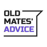 Old Mates Advice logo - Similar company to Tins Studio