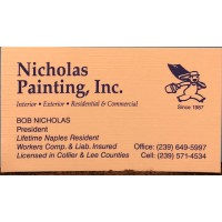 Nicholas Painting logo - Similar company to Built Better Carpentry, Llc