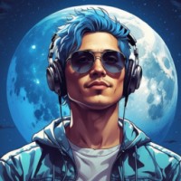 Lofi Music || Moonstreamer logo - Similar company to In Da Streets Radio