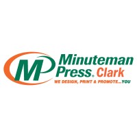 Minuteman Press Clark logo - Similar company to Done And Dusted Design
