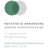Kancelaria Adwokacka Adwokat Aleksandra Pyrak logo - Similar company to Axfina Polska S.A.