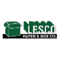 Lesco Paper and Box Company logo - Similar company to Mail Boxes Etc. - Surbiton