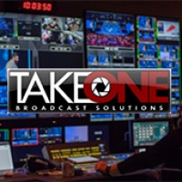 TakeOne Broadcast Solutions logo - Similar company to Congregation Beth Or