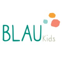 Blau kids logo - Similar company to Montaggio