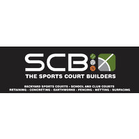 The Sports Court Builders logo - Similar company to Dsfa - Dynamic Sports Facilities Australia Pty Ltd