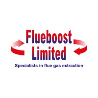 Flueboost logo - Similar company to Aquacut Ltd