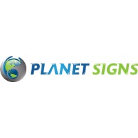 Planet Signs logo - Similar company to Viewtec Signs Ltd