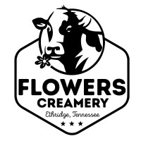 Flowers Creamery logo - Similar company to Pillar & Peacock