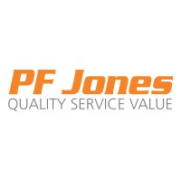 PF Jones logo - Similar company to Camper Warehouse